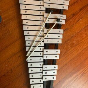 Pearl Glockenspiel (Xylophone) 32 Keynote Instrument W/Mallets